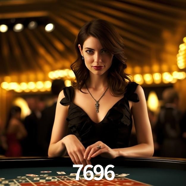 7696
